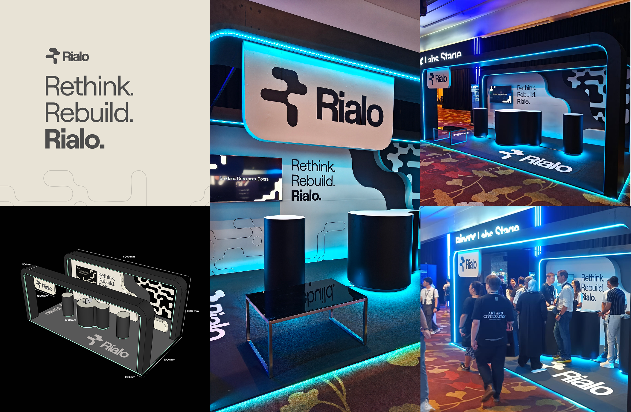 DO-XX exhibition booth — Rialo by Subzero Labs @ TOKEN2049